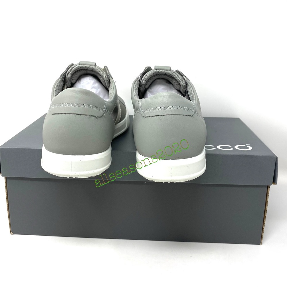 🌿SALE🌿 ECCO Wild Dove Shadow Grey Men’s Sneakers Size 858634 56664 - Picture 6 of 9